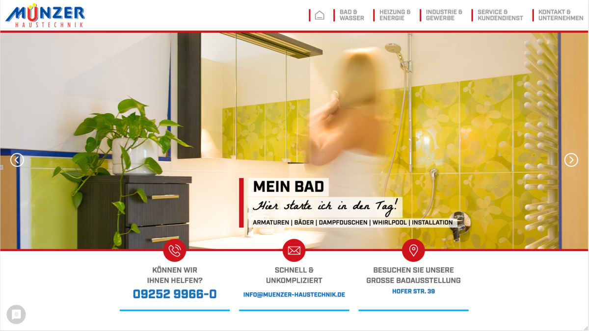 Münzer Zu sehen ist ein Screenshot der Ergebnisse aus der Zusammenarbeit mit unserem Kunden Münzer.