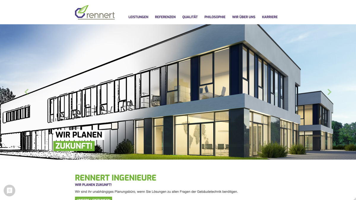 Rennert Zu sehen ist ein Screenshot der Ergebnisse aus der Zusammenarbeit mit unserem Kunden Realschule Rennert.